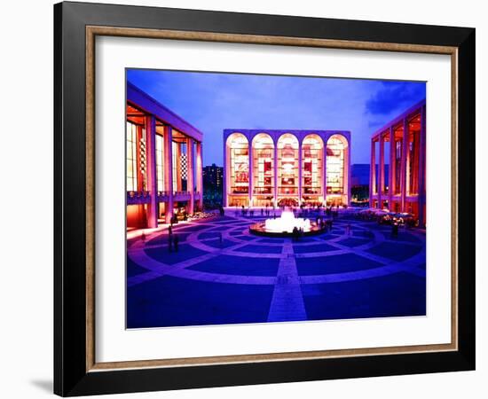 Newly Completed Lincoln Center-Michael Rougier-Framed Photographic Print