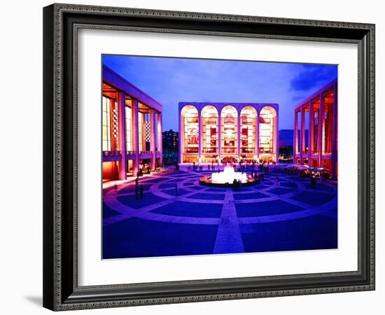 Newly Completed Lincoln Center-Michael Rougier-Framed Photographic Print