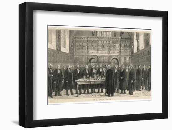 Newly Qualified Barristers Called to the Bar at the Inner Temple London-null-Framed Photographic Print