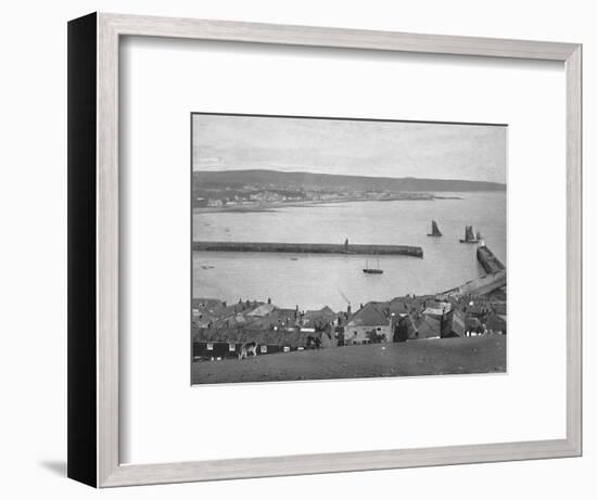 'Newlyn, near Penzance', c1896-Unknown-Framed Photographic Print