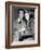 Newlyweds Robert Taylor and Barbara Stanwyck After Their Surprise Elopement, ca. 1939-null-Framed Photo