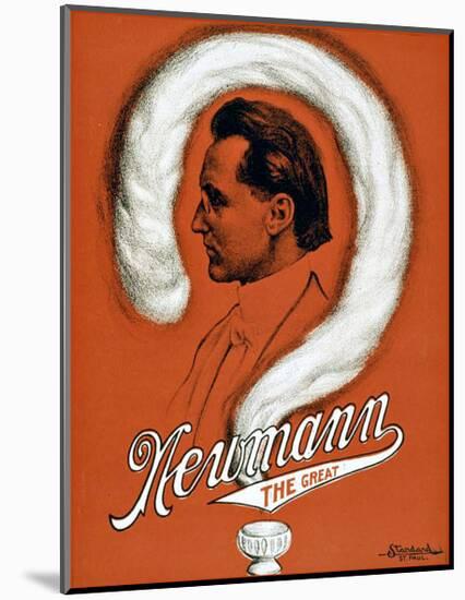 Newmann the Great Magician-null-Mounted Giclee Print