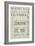 Newport Beach, California - Typography (#3)-Lantern Press-Framed Premium Giclee Print