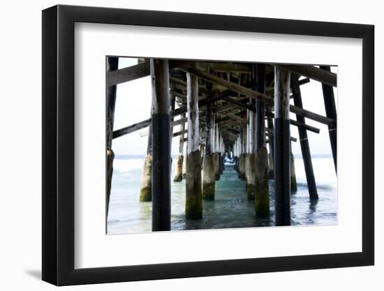 Newport Beach Pier-John Gusky-Framed Photographic Print