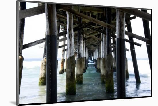 Newport Beach Pier-John Gusky-Mounted Photographic Print