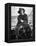 Newport Bermuda Sailing Race: Young Man Attending the Wheel of a Sailboat-Peter Stackpole-Framed Premier Image Canvas