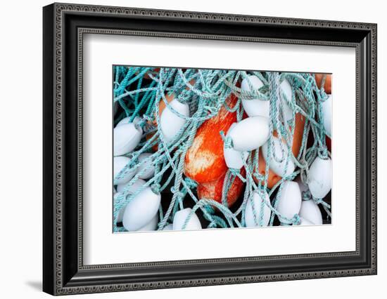 Newport Crab Pots-Richard Wong-Framed Photographic Print