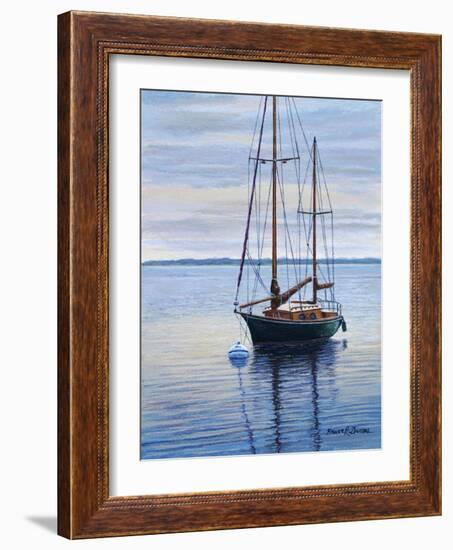 Newport Reflections-Bruce Dumas-Framed Giclee Print