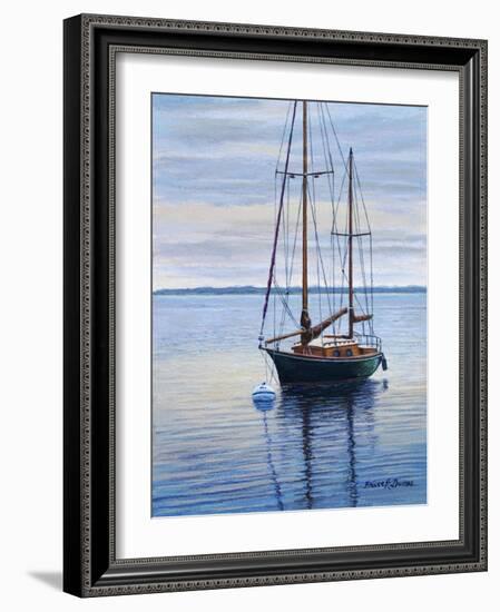 Newport Reflections-Bruce Dumas-Framed Giclee Print