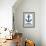 Newport, Rhode Island - Anchor Design-Lantern Press-Framed Art Print displayed on a wall