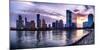 Newport Skyline in Jersey City at Sunset-George Oze-Mounted Photographic Print