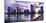 Newport Skyline in Jersey City at Sunset-George Oze-Mounted Photographic Print