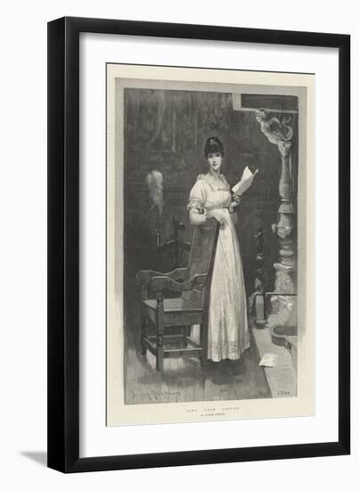 News from Abroad-Davidson Knowles-Framed Giclee Print