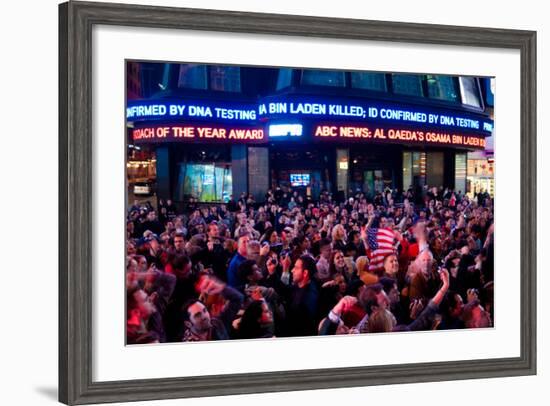 News of Bin Laden II-Erin Berzel-Framed Photographic Print