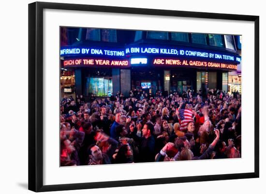 News of Bin Laden II-Erin Berzel-Framed Photographic Print