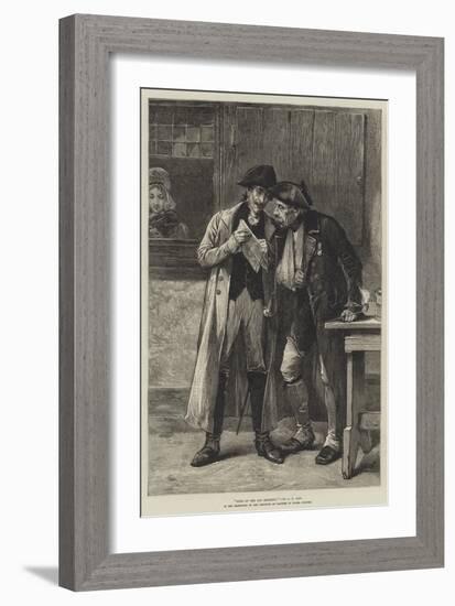 News of the Old Regiment-Andrew Carrick Gow-Framed Giclee Print