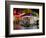 Newsagent, Queen Street Mall at Night, Brisbane, Queensland, Australia-David Wall-Framed Photographic Print