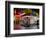 Newsagent, Queen Street Mall at Night, Brisbane, Queensland, Australia-David Wall-Framed Photographic Print