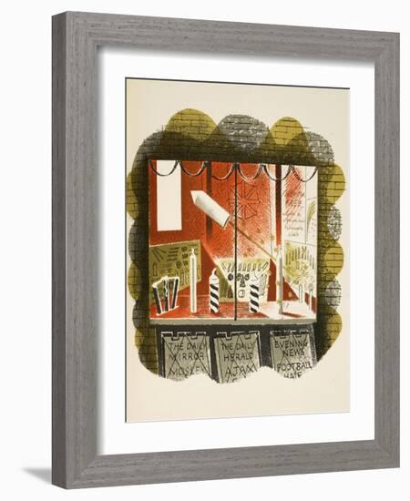 Newsagents-Eric Ravilious-Framed Giclee Print