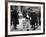 Newsboy Ned Parfett Announcing the Sinking of the 'Titanic' Outside the Offices of the White Star…-null-Framed Photographic Print