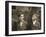 Newsboys Having a Cigarette Break, St. Louis, Missouri. 1910-Lewis Wickes Hine-Framed Photographic Print