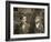 Newsboys Having a Cigarette Break, St. Louis, Missouri. 1910-Lewis Wickes Hine-Framed Photographic Print