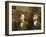 Newsboys Having a Cigarette Break, St. Louis, Missouri. 1910-Lewis Wickes Hine-Framed Photographic Print