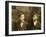 Newsboys Having a Cigarette Break, St. Louis, Missouri. 1910-Lewis Wickes Hine-Framed Photographic Print