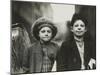 Newsies, Newark, New Jersey, December 1909 (Gelatin Silver Print)-Lewis Wickes Hine-Mounted Giclee Print