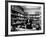 Newsman Walter Cronkite in His Office-null-Framed Premium Photographic Print