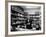 Newsman Walter Cronkite in His Office-null-Framed Premium Photographic Print