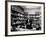 Newsman Walter Cronkite in His Office-null-Framed Premium Photographic Print