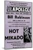 Newspaper Ad Proof Sheet for Apollo Theatre: Bill Robinson in Hot Mikado-null-Mounted Art Print