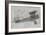 Newspaper Air Travel-Kimberly Allen-Framed Art Print