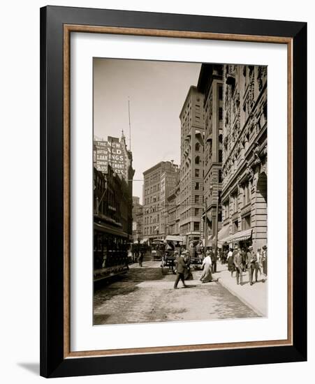 Newspaper Row-null-Framed Photo