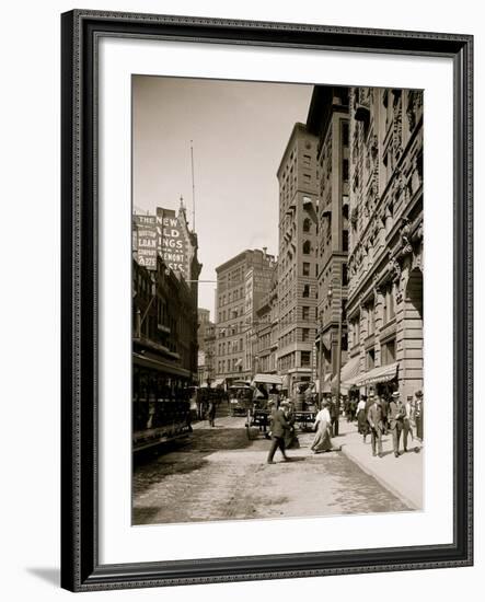 Newspaper Row-null-Framed Photo