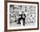 Newspaper Salesman, c.1960-English Photographer-Framed Photographic Print