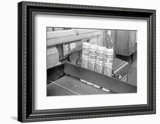 Newspapers for sale at a grocery, 324 East 61st Street, New York City, 1938-Walker Evans-Framed Photographic Print