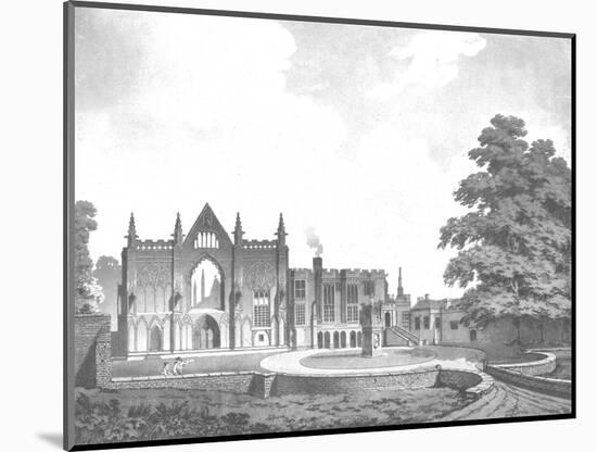 Newstead Abbey, Nottinghamshire, 18th century-Unknown-Mounted Giclee Print