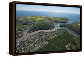 Newton Ferries Showing Newton Creeks. Devon. Uk-Dan Burton-Framed Premier Image Canvas