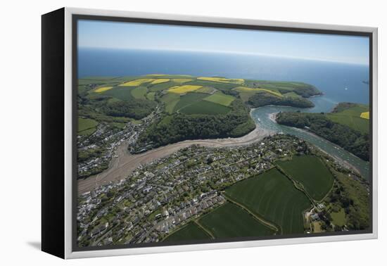 Newton Ferries Showing Newton Creeks. Devon. Uk-Dan Burton-Framed Premier Image Canvas