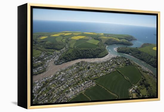 Newton Ferries Showing Newton Creeks. Devon. Uk-Dan Burton-Framed Premier Image Canvas