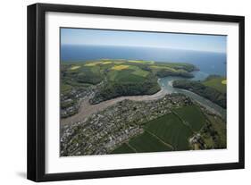 Newton Ferries Showing Newton Creeks. Devon. Uk-Dan Burton-Framed Photographic Print