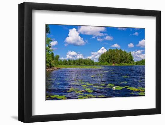 Newton Lake, Bwcaw, Minnesota-Steven Gaertner-Framed Photographic Print