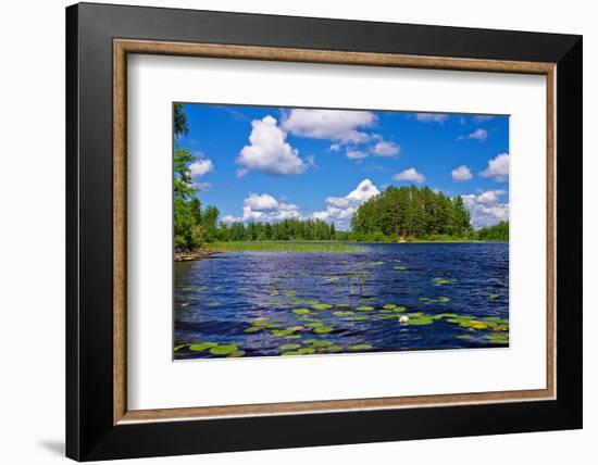 Newton Lake, Bwcaw, Minnesota-Steven Gaertner-Framed Photographic Print