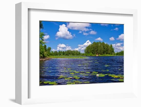 Newton Lake, Bwcaw, Minnesota-Steven Gaertner-Framed Photographic Print