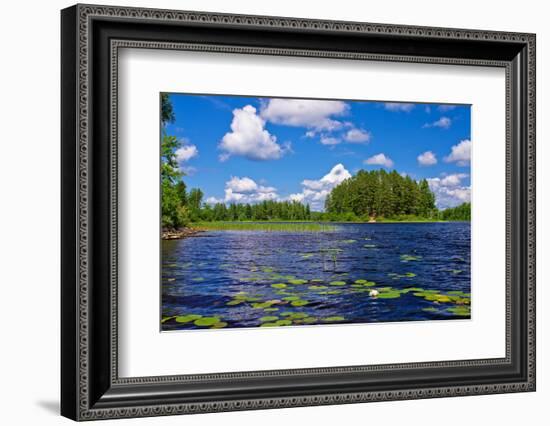 Newton Lake, Bwcaw, Minnesota-Steven Gaertner-Framed Photographic Print