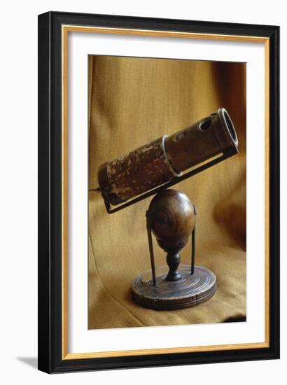 Newton's Second Telescope-Adam Hart-Davis-Framed Photographic Print