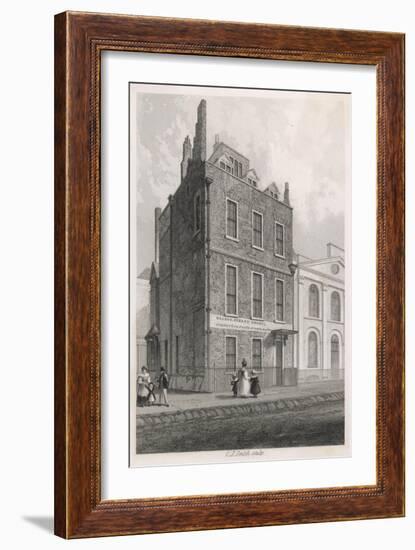 Newton, St Martins Street-CJ Smith-Framed Art Print