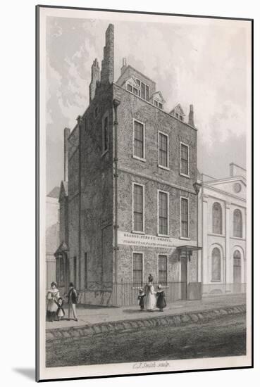 Newton, St Martins Street-CJ Smith-Mounted Art Print